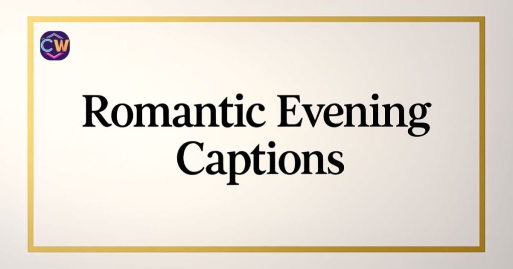 romantic-evening-captions
